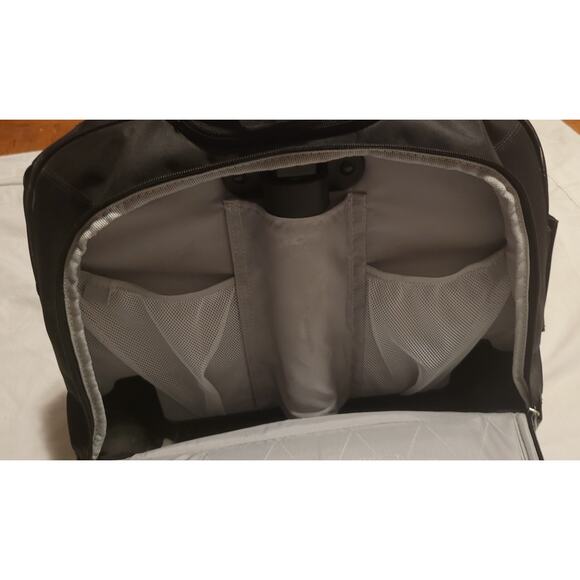 Kensington Contour balance notebook roller bag w retractable handle Onyx black - Picture 14 of 16